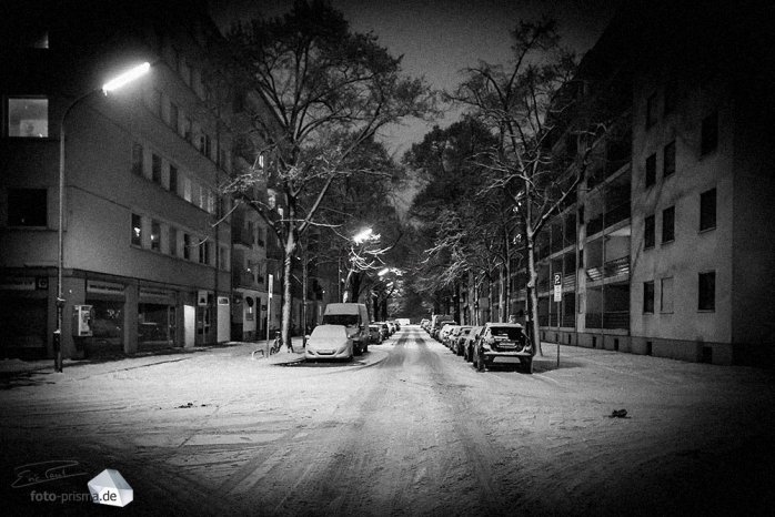 Silent Empty Winter Night - Schlierseestraße (Foto: Eric Paul)