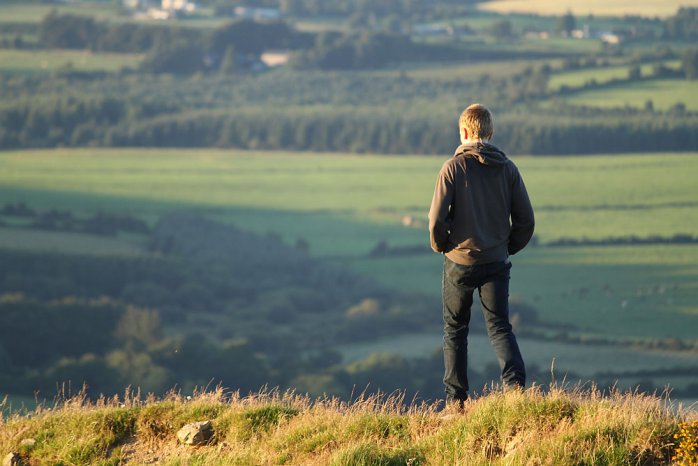 Irland - die grüne Insel mit den endlosen Weiden und Feldern (Foto: Eric Paul)